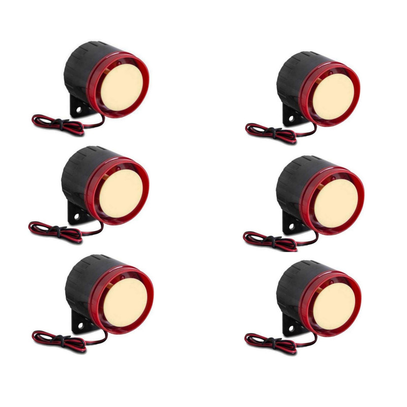 آژیر اعلام سرقت مدل Pizo بسته 6 عددی